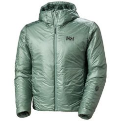 Kurtka z kapturem Helly Hansen Odin Everdown. Zielone kurtki narciarskie i snowboardowe Helly Hansen, m, bez wzorów, narciarskie. Za 1,828.50 zł.