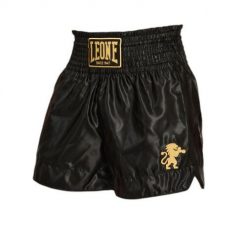 Szorty bokserskie Montana Basic 2. Czarne krótkie spodenki sportowe LEONE 1947, s, bez wzorów, z poliesteru. Za 149.99 zł.