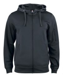 Clique Basic Active Hoody Full Zip – bluza z kapturem 100% poliester – black. Czarne bluzy z kapturem CLIQUE, s, bez wzorów, z materiału, z kapturem. Za 202.91 zł.