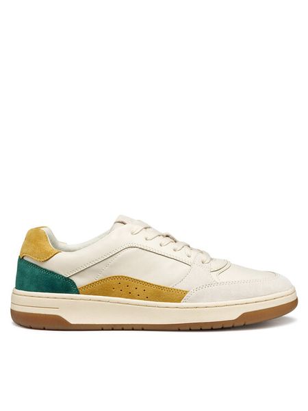 Geox Sneakersy U Sedral Court U56M5A 02285 C1S5V Biały. Białe buty sportowe casual Geox, bez wzorów, ze skóry, bez zapięcia. Za 359.99 zł.