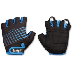 Rękawiczki Fitness i Rowerowe oddychające INDIGO. Czarne rękawiczki INDIGO SPORTS, bez wzorów, z tkaniny. Za 43.00 zł.