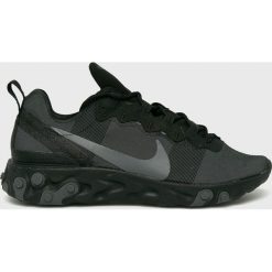 Nike Sportswear - Buty. Czarne buty sportowe casual Nike Sportswear, bez wzorów, z materiału, z okrągłym noskiem, bez zapięcia. Za 549.90 zł.