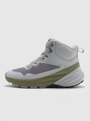 4F Wysokie buty trekkingowe SPEED HIKER z membraną męskie - khaki 42. Brązowe buty trekkingowe 4F, bez wzorów, z gumy, bez zapięcia. Za 399.99 zł.