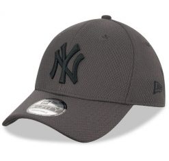 Czapka z daszkiem New Era MLB New York Yankees. Szare czapki z daszkiem New Era, bez wzorów, z poliesteru. Za 177.50 zł.