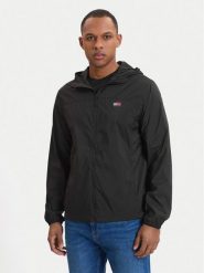 Tommy Jeans Kurtka przejściowa DM0DM23112 Czarny Regular Fit. Czarne kurtki Tommy Jeans, m, bez wzorów, z jeansu, bez kaptura. Za 409.99 zł.