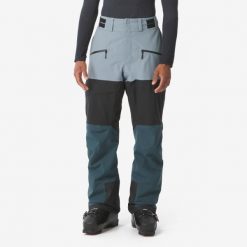 Spodnie narciarskie i snowboardowe męskie Quechua. Czarne bielizna termoaktywna WED'ZE, na zimę, l, bez wzorów, z materiału, bez ramiączek, narciarskie. Za 399.99 zł.
