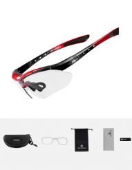 Okulary przeciwsłoneczne Rockbros 1014. Czarne okulary przeciwsłoneczne ROCKBROS. Za 99.99 zł.