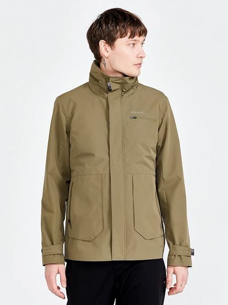 Craft Kurtka funkcyjna w kolorze khaki rozmiar: XL. Brązowe kurtki outdoor i hardshell Craft, m, bez wzorów, bez kaptura. Za 260.99 zł.
