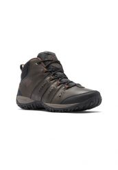 Buty COLUMBIA WOODBURN II CHUKKA WP OMN Brązowy. Brązowe buty turystyczne Columbia, bez wzorów, z materiału, bez zapięcia, trekkingowe. Za 399.00 zł.