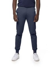 Leone Urban Męskie Spodnie Sportowe. Niebieskie spodnie treningowe długie LEONE 1947 APPAREL, l, bez wzorów, z bawełny. Za 105.21 zł.
