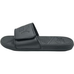 Klapki basenowe dla dorosłych Puma Cool Cat 2.0. Zielone klapki Puma, z materiału. Za 192.00 zł.