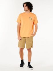 Rip Curl Koszulka "Aots Cody Welsh" w kolorze pomarańczowym rozmiar: S. Pomarańczowe bezrękawniki Rip Curl, s, bez wzorów, z bawełny, bez kołnierzyka, bez ramiączek. Za 61.46 zł.