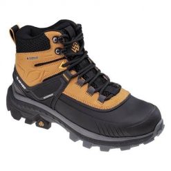 Buty trekkingowe męskie Hi-Tec 34935373171. Czarne trekkingi Hi-tec, bez wzorów, z gumy, za kostkę, bez zapięcia. W wyprzedaży za 339.00 zł.