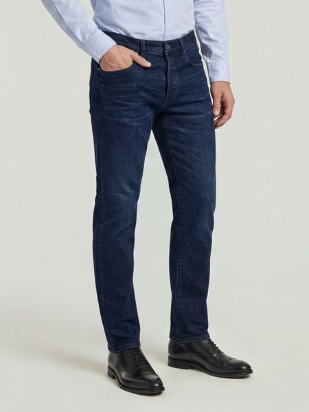 G-Star Dżinsy - Slim fit - w kolorze granatowym rozmiar: W33/L32. Niebieskie jeansy G-Star, l. Za 349.95 zł.