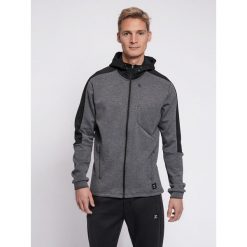 Bluza fitness męska Hummel hmltropper zip z kapturem. Niebieskie bluzy z kapturem Hummel, m, bez wzorów, z kapturem. W wyprzedaży za 239.00 zł.