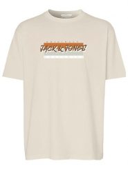 Jack & Jones Koszulka w kolorze beżowym rozmiar: L. Brązowe bezrękawniki Jack & Jones, l, bez wzorów, z bawełny, bez kołnierzyka, bez ramiączek. Za 37.56 zł.