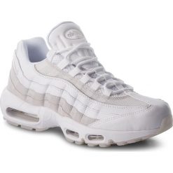 Buty NIKE - Air Max 95 Essential 749766 109 White/Vast Grey/Vast Grey. Białe buty sportowe casual marki Nike, z materiału. W wyprzedaży za 519.00 zł.