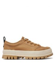 Palladium Sneakersy Pallashock Lo Org 2 78569-209-M Beżowy. Brązowe buty sportowe casual Palladium, bez wzorów, z materiału, bez zapięcia. Za 469.99 zł.