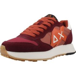 Buty SUN68 JAKI BICOLOR Bordeaux. Czerwone buty trekkingowe SUN68, bez wzorów, ze skóry, bez zapięcia, na fitness i siłownię. Za 308.99 zł.