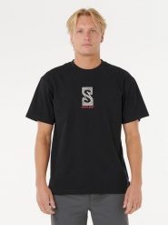 Rip Curl Koszulka "Search Gear" w kolorze czarnym rozmiar: S. Czarne bezrękawniki Rip Curl, s, bez wzorów, z bawełny, bez kołnierzyka, bez ramiączek. Za 61.46 zł.