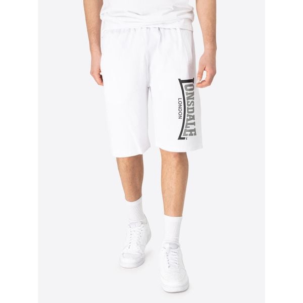 Szorty Lonsdale Logo Jam. Białe szorty Lonsdale, m, bez wzorów, sportowe. Za 170.00 zł.