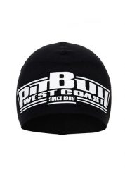 Czapka męska Pitbull Classic Boxing. Czarne odzież kompresyjna PITBULL, m, bez wzorów, z bawełny. Za 49.00 zł.