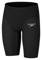 Strój pływacki startowy męski Speedo LZR IGNITE. Czarne odzież kompresyjna Speedo, l, bez wzorów, z elastanu, do pływania. Za 423.67 zł.