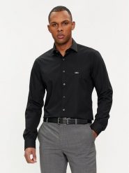 Michael Kors Koszula MK0DS01288 Czarny Slim Fit. Czarne koszule Michael Kors, m, bez wzorów, z bawełny, bez kołnierzyka, bez ramiączek. Za 359.99 zł.