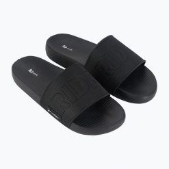 Klapki męskie RIDER Grid Slide. Czarne klapki Rider. Za 119.99 zł.