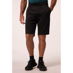 Męskie Bermudy fitness oddychający materiał kieszeń na smartfon do 7XL. Czarne szorty JAY-PI, m, bez wzorów, z dresówki. Za 244.99 zł.