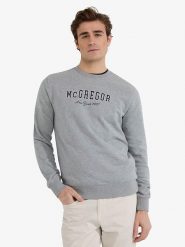 McGregor Bluza w kolorze szarym rozmiar: XL. Szare bluzy McGregor, xl, bez wzorów, z bawełny, bez kaptura. Za 117.17 zł.