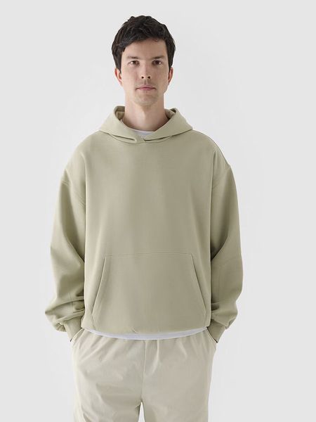 4F Bluza w kolorze beżowym rozmiar: XL. Brązowe bluzy 4F, xl, bez wzorów, z kapturem. Za 87.61 zł.