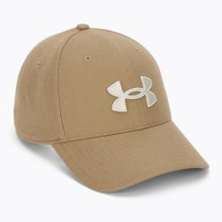 Czapka Under Armour Blitzing Low Brushed. Brązowe czapki zimowe Under Armour, bez wzorów. Za 89.99 zł.