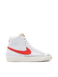 Nike Sneakersy W Blazer '77 CZ1055 101 Biały. Białe buty sportowe casual Nike, bez wzorów, ze skóry, bez zapięcia. Za 529.99 zł.