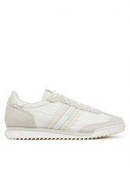 Tommy Jeans Sneakersy Tjm Retro Runner Cleated EM0EM01527 Biały. Białe buty sportowe casual Tommy Jeans, bez wzorów, z jeansu, bez zapięcia. Za 229.99 zł.