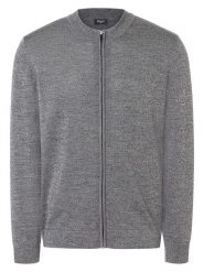 Maerz Muenchen Wełniany kardigan w kolorze szarym rozmiar: 56. Szare swetry rozpinane Maerz Muenchen, bez wzorów, z wełny, bez kołnierzyka, bez ramiączek. Za 339.99 zł.