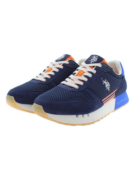 U.S. Polo Assn. Sneakersy "Jake" w kolorze granatowym rozmiar: 42. Niebieskie buty sportowe casual U.S. Polo Assn., bez wzorów, z materiału, bez zapięcia. Za 201.08 zł.