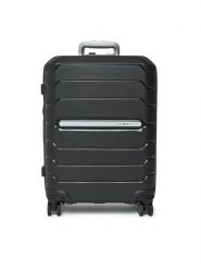 Samsonite Walizka kabinowa Flux 88537 1041 1INU Czarny. Czarne walizki Samsonite, bez wzorów, z tworzywa sztucznego. Za 949.99 zł.