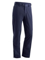Maier Sports Spodnie trekkingowe "Halitit" w kolorze granatowym rozmiar: 56. Niebieskie spodnie treningowe długie Maier Sports, bez wzorów, z materiału. Za 322.14 zł.