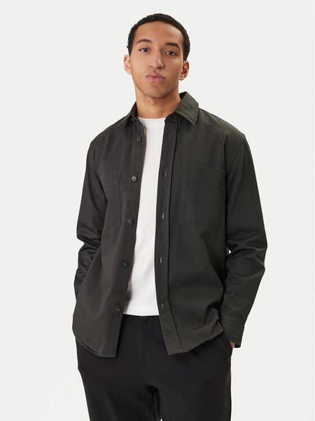 BOSS Koszula H-Owen 50556121 Zielony Relaxed Fit. Zielone koszule Boss, l, bez wzorów, z bawełny, bez kołnierzyka, bez ramiączek. Za 431.99 zł.