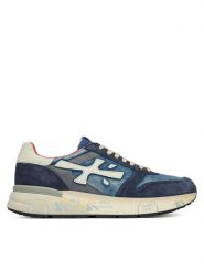 Premiata Sneakersy Mick Var 8006 Granatowy. Niebieskie buty sportowe casual Premiata, bez wzorów, ze skóry, bez zapięcia. Za 1,159.00 zł.