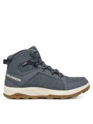 Salomon Trekkingi Outchill Climasalomon™ Waterproof L47853900 Szary. Szare buty trekkingowe Salomon, bez wzorów, z nubiku, bez zapięcia. Za 569.99 zł.