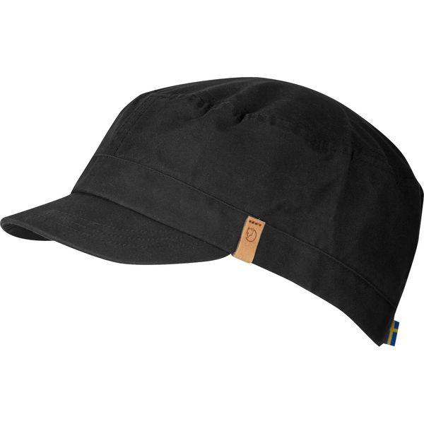 Czapka Fjall Raven Singi Trekking Dorośli. Czarne czapki z daszkiem Fjällräven, bez wzorów, z bawełny. Za 292.99 zł.