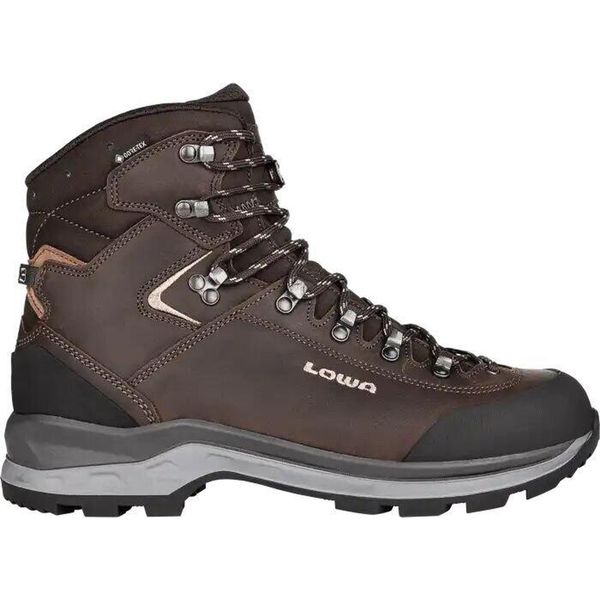 Buty trekkingowe męskie Lowa Ranger Gtx. Brązowe buty trekkingowe Lowa, bez wzorów, z materiału, za kostkę, bez zapięcia. Za 1,324.00 zł.