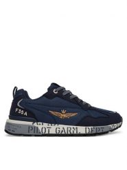 Aeronautica Militare Sneakersy 261SC0276UCT04327 Granatowy. Niebieskie buty sportowe casual Aeronautica Militare, bez wzorów, z materiału, bez zapięcia. Za 529.99 zł.