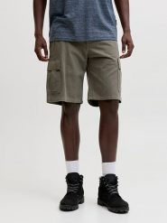 Jack & Jones Bojówki "Cole" w kolorze khaki rozmiar: XXL. Brązowe joggery i bojówki Jack & Jones, xxl, bez wzorów, z bawełny. Za 101.23 zł.