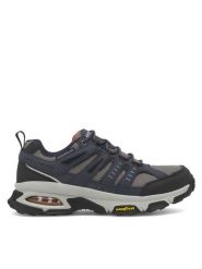 Skechers Sneakersy 237214NVGY Granatowy. Niebieskie buty sportowe casual Skechers, bez wzorów, z materiału, bez zapięcia. Za 329.99 zł.