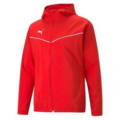 Męska Kurtka Na Każdą Pogodę Team Rise. Czerwone kurtki Puma, m, bez wzorów, bez kaptura. Za 305.99 zł.