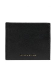 Tommy Hilfiger Portfel Th Seasonal Mini Cc Wallet AM0AM14799 Czarny. Czarne portfele Tommy Hilfiger, bez wzorów, ze skóry. Za 249.99 zł.