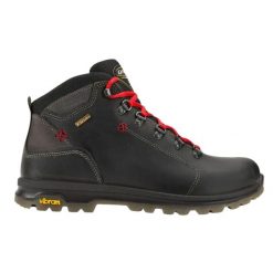Buty trekkingowe męskie Grisport GriTex Vibram wysokie. Czarne trekkingi Grisport, bez wzorów, bez zapięcia. Za 425.70 zł.